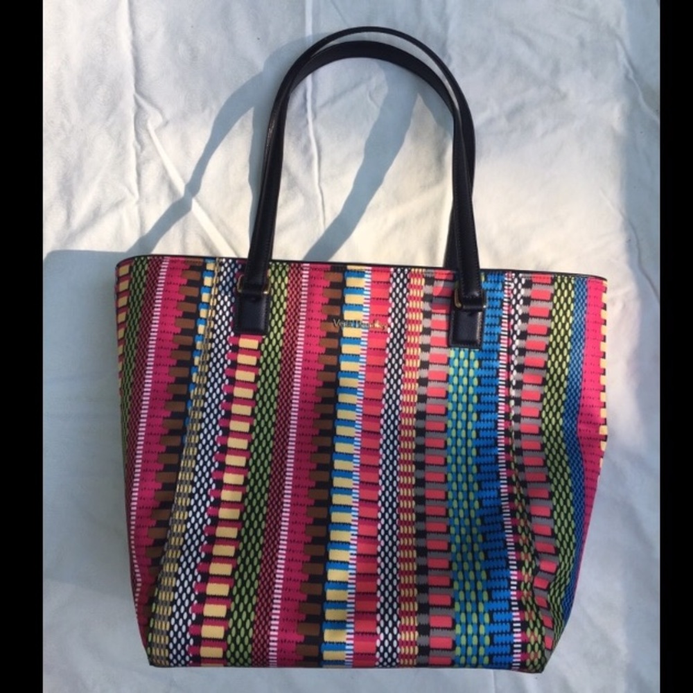 Brand New Vera Bradley Rainbow Dot Shoulder Bag